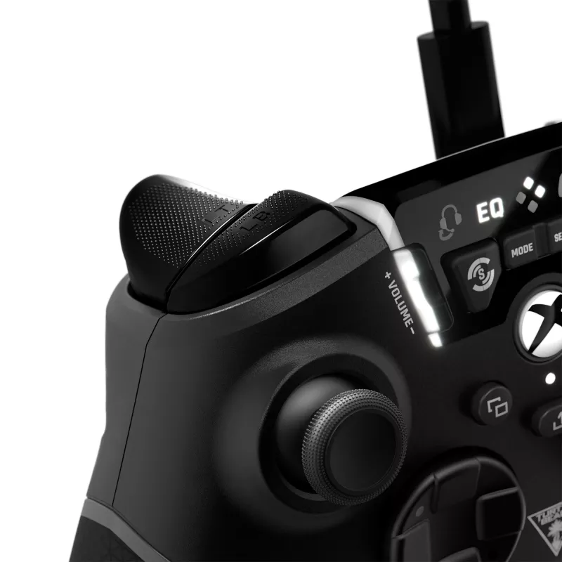 Comando Turtle Beach Recon preto USB PC, Xbox, Xbox One, Xbox Series S, Xbox Series X