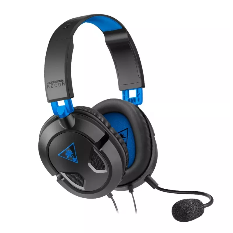 Headset Turtle Beach Recon 50P headset gaming com fios – PS5, PS4, Xbox Series X ou S, Xbox One e PC
