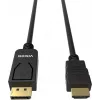 Adaptador de cabo de vídeo Vision TC 1MDPHDMI/BL