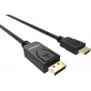 Adaptador de cabo de vídeo Vision TC 1MDPHDMI/BL