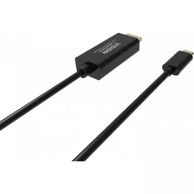 Cabo DisplayPort Vision TC 2MUSBCDP8K/BL 2 m USB Type-C preto