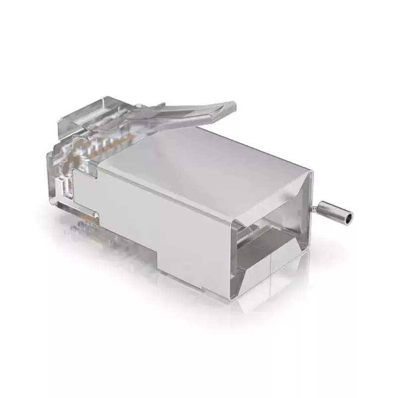 Conector RJ45 macho Ubiquiti UISP-Connector-SHD prateado 100 unid.