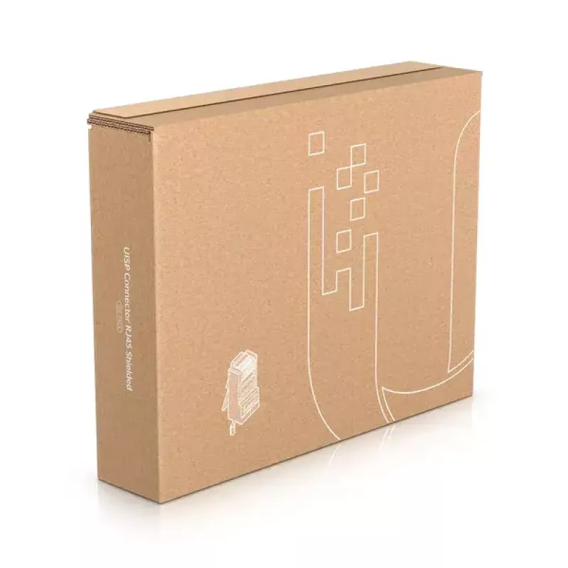 Conector RJ45 macho Ubiquiti UISP-Connector-SHD prateado 100 unid.