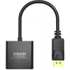 Adaptador de cabo de vídeo DisplayPort VGA Vision TC-DPVGA/BL