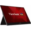 Monitor Viewsonic TD1655 39,6 cm (15,6 polegadas) 1920 x 1080 píxeis Full HD LED ecrã tátil multiusador preto, prateado