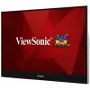 Monitor Viewsonic TD1655 39,6 cm (15,6 polegadas) 1920 x 1080 píxeis Full HD LED ecrã tátil multiusador preto, prateado