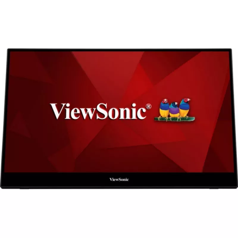 Monitor Viewsonic TD1655 39,6 cm (15,6 polegadas) 1920 x 1080 píxeis Full HD LED ecrã tátil multiusador preto, prateado