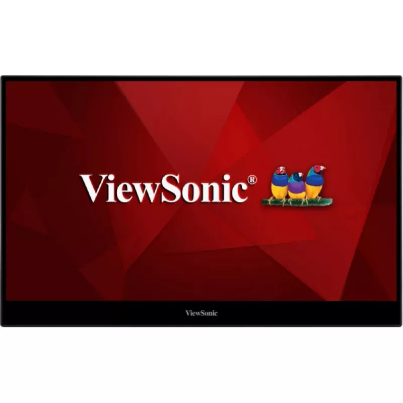 Monitor Viewsonic TD1655 39,6 cm (15,6 polegadas) 1920 x 1080 píxeis Full HD LED ecrã tátil multiusador preto, prateado