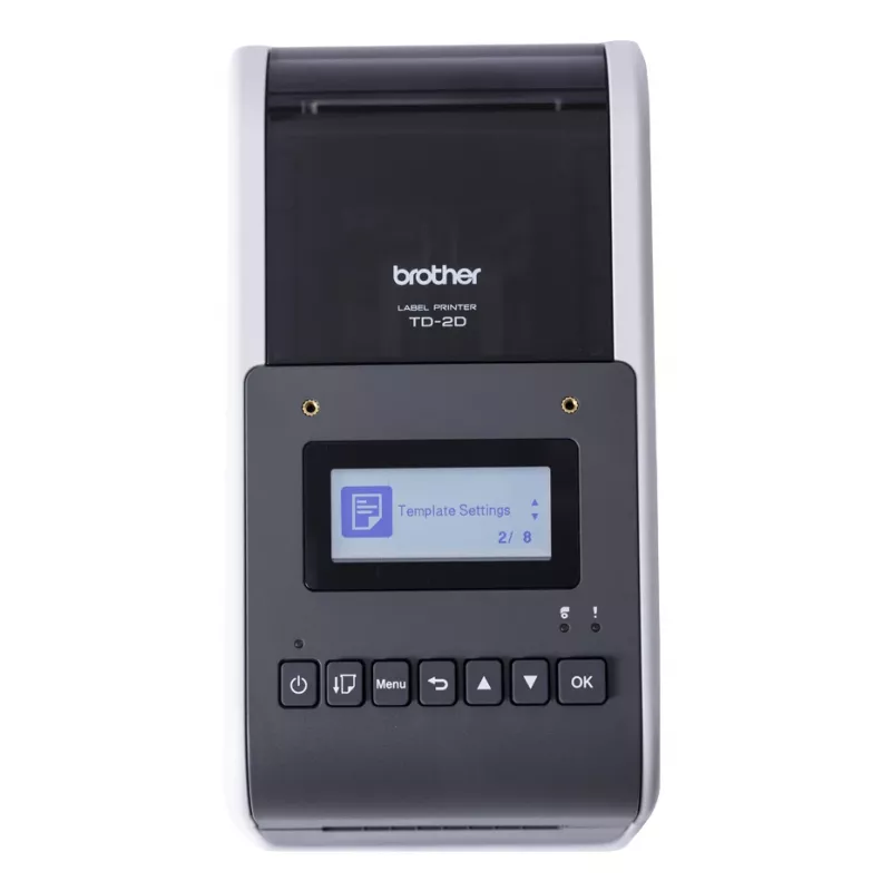 Impressora de etiquetas Brother TD-2350D203 térmica direta 203 x 203 DPI 152 mm/s com fios e sem fios Ethernet LAN Wi-Fi Bluetooth