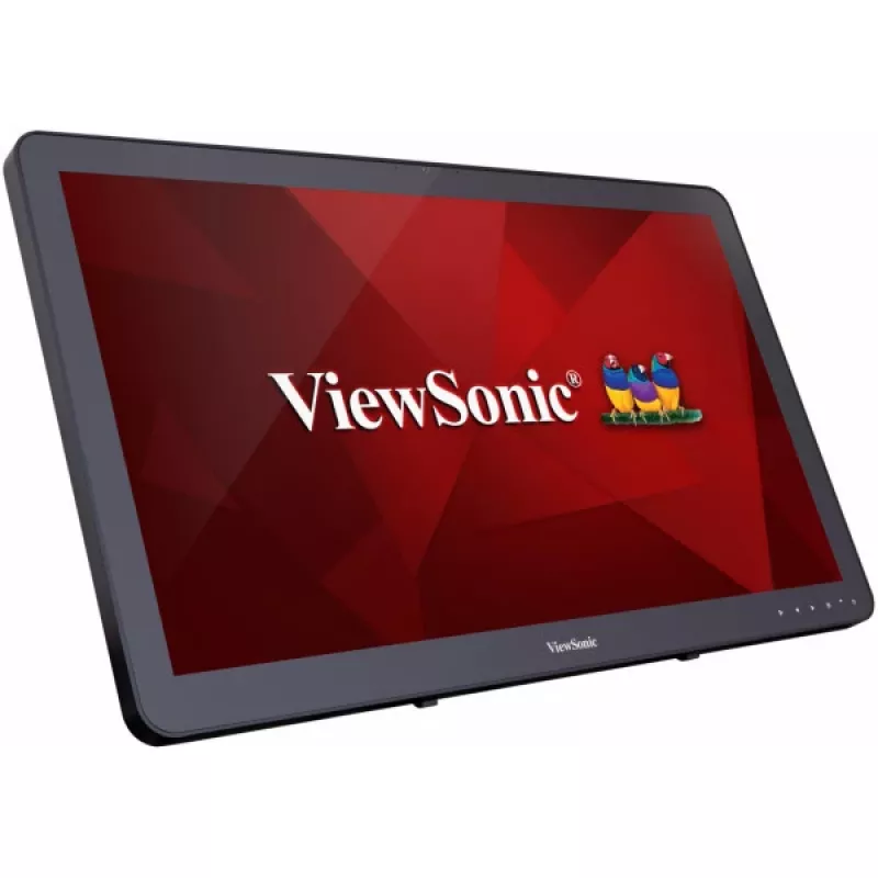 Monitor Viewsonic TD2430 59,9 cm (23,6 polegadas) 1920 x 1080 píxeis Full HD LCD ecrã tátil multiusador preto