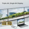 Edimax TD-405BP mini estação de ancoragem Thunderbolt 4 5 em 1, 85 W