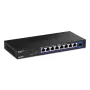 Switch de rede não gerido TRENDnet TEG-S5091 — 8 portas RJ-45 2.5G, 60 Gbit/s, 12V, para montagem na parede