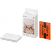Papel para impressora fotográfica portátil Xiaomi Mi TEJ4019GL 20 folhas de papel fotográfico, 2x3 polegadas