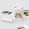 Papel para impressora fotográfica portátil Xiaomi Mi TEJ4019GL 20 folhas de papel fotográfico, 2x3 polegadas
