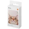 Papel para impressora fotográfica portátil Xiaomi Mi TEJ4019GL 20 folhas de papel fotográfico, 2x3 polegadas