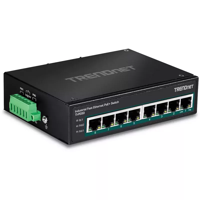 Switch não gerido Trendnet TI-PE80