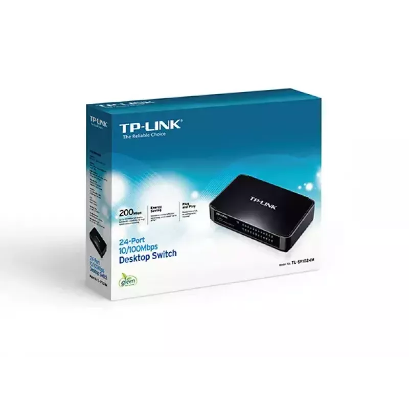 Switch de rede TP-Link 24 portas 10/100Mbit/s TL-SF1024M