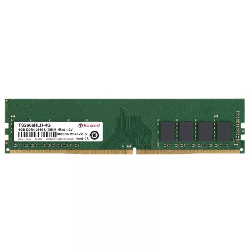 Módulo Transcend DDR4 - 4 GB - DIMM 288-PIN