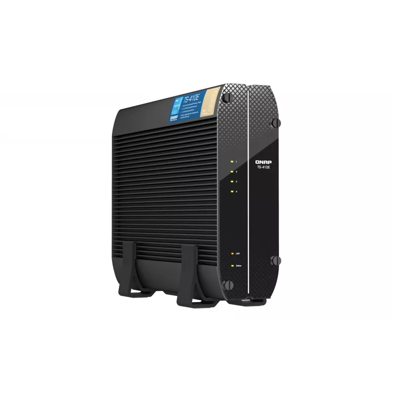 QNAP TS-410E NAS Torre Intel® Celeron® J6412 8 GB 0 TB QNAP QTS Preto