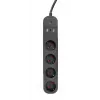 Régua de tomadas Gembird TSL-PS-S4U-01 Smart 4 tomadas AC