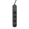 Régua de tomadas Gembird TSL-PS-S4U-01 Smart 4 tomadas AC