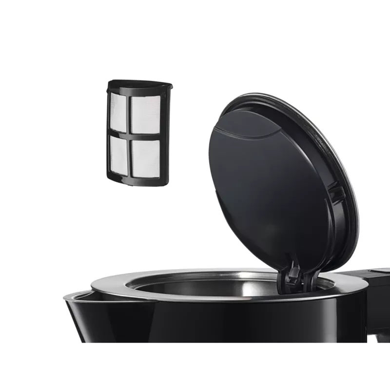 Chaleira Bosch TWK7203 1,7 L 1850 W Preto, Aço inoxidável