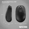 Rato Incase Designed by Microsoft Wireless Mobile 1850 Viagem Ambidestro RF Sem fios Ótico