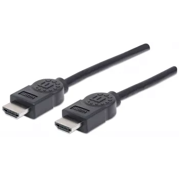 Cabo HDMI macho para macho Manhattan HDMM6 4K@30Hz 1,8 m Preto