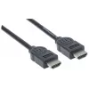 Cabo HDMI macho para macho Manhattan HDMM6 4K@30Hz 1,8 m Preto