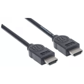 Cabo HDMI macho para macho Manhattan HDMM6 4K@30Hz 1,8 m Preto
