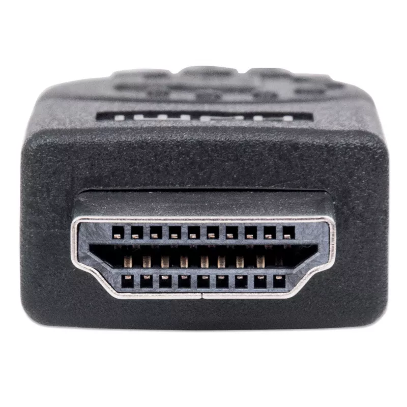 Cabo HDMI macho para macho Manhattan HDMM6 4K@30Hz 1,8 m Preto