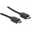 Cabo HDMI Manhattan HDMM5M 4K@30Hz 5m macho para macho Preto