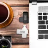 Pen drive ADATA UC310 256 GB USB Type-A 3.2 Gen 1 (3.1 Gen 1) branca