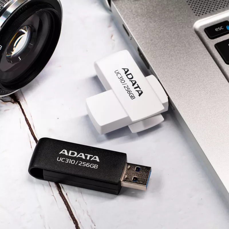 Pen drive ADATA UC310 256 GB USB Type-A 3.2 Gen 1 (3.1 Gen 1) branca