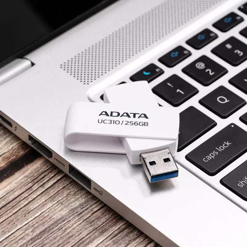 Pen drive ADATA UC310 256 GB USB Type-A 3.2 Gen 1 (3.1 Gen 1) branca