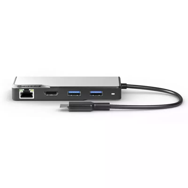 ALOGIC USB-C Fusion ALPHA 5-em-1 Hub V2 USB 3.2 Gen 1 Type-C HDMI RJ-45