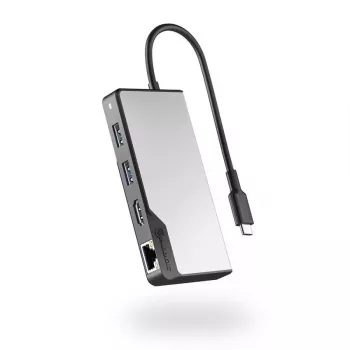 ALOGIC USB-C Fusion ALPHA 5-em-1 Hub V2 USB 3.2 Gen 1 Type-C HDMI RJ-45
