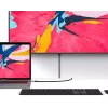 Cabo ALOGIC 2m Ultra USB-C macho para DP macho 4K 60Hz LED branco