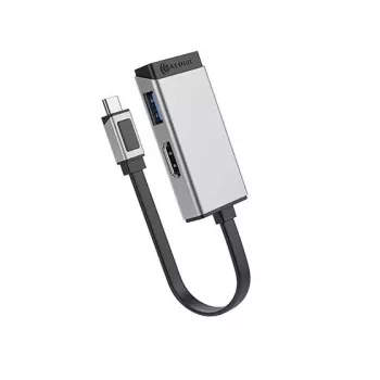 Adaptador ALOGIC MagForce DUO 2-em-1 HDCP 1.4/2.2 4096x2160 60Hz