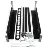 Calhas de rack universais fixas de 19 polegadas StarTech.com 3U com profundidade ajustável