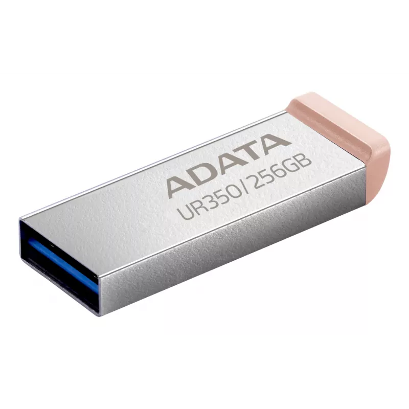 Pen drive USB ADATA UR350 256 GB USB Type-A 3.2 Gen 1 (3.1 Gen 1) castanho, aço inoxidável