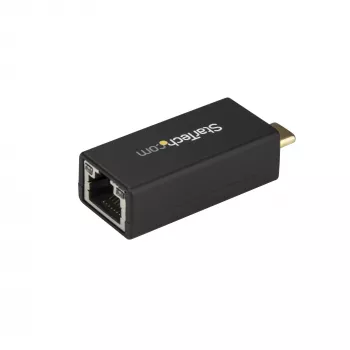 Adaptador USB C para Gigabit Ethernet StarTech.com – 1 Gbit/s NIC Adaptador de rede USB 3.0/USB 3.1 Type C – 1GbE USB-C para porta RJ45/LAN compatível com Thunderbolt 3 Windows MacBook Pro Chromebook