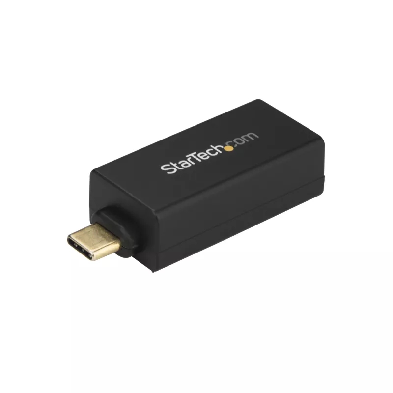 Adaptador USB C para Gigabit Ethernet StarTech.com – 1 Gbit/s NIC Adaptador de rede USB 3.0/USB 3.1 tipo C – 1GbE USB-C para porta RJ45/LAN compatível com Thunderbolt 3 Windows MacBook Pro Chromebook