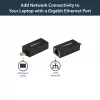 Adaptador USB C para Gigabit Ethernet StarTech.com – 1 Gbit/s NIC Adaptador de rede USB 3.0/USB 3.1 tipo C – 1GbE USB-C para porta RJ45/LAN compatível com Thunderbolt 3 Windows MacBook Pro Chromebook