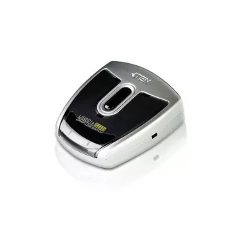 Comutador de periféricos USB 2.0 ATEN 2 portas, plástico, 0 - 40 °C, -20 - 60 °C, 0 - 80 %, 71,8 mm, 65,8 mm