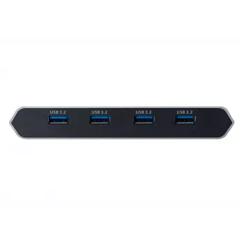 Comutador dock KVM USB-C DisplayPort 4K de 2 portas ATEN com Power Pass-through