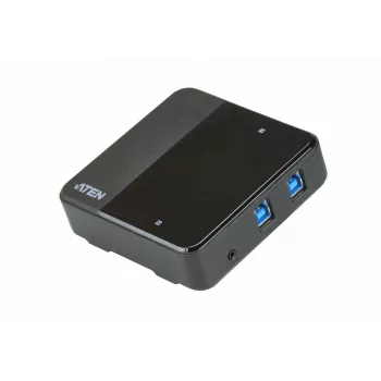 Comutador de partilha USB para USB-C de 2 portas ATEN, 5000 Gbit/s, preto, plástico, 0 - 40 °C, -20 - 60 °C, 0 - 80%