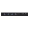 Comutador industrial USB 3.1 Gen1 de 4 portas ATEN, 5 Gbit/s, preto, metal, 0 - 50 °C, -20 - 60 °C, 0 - 80%