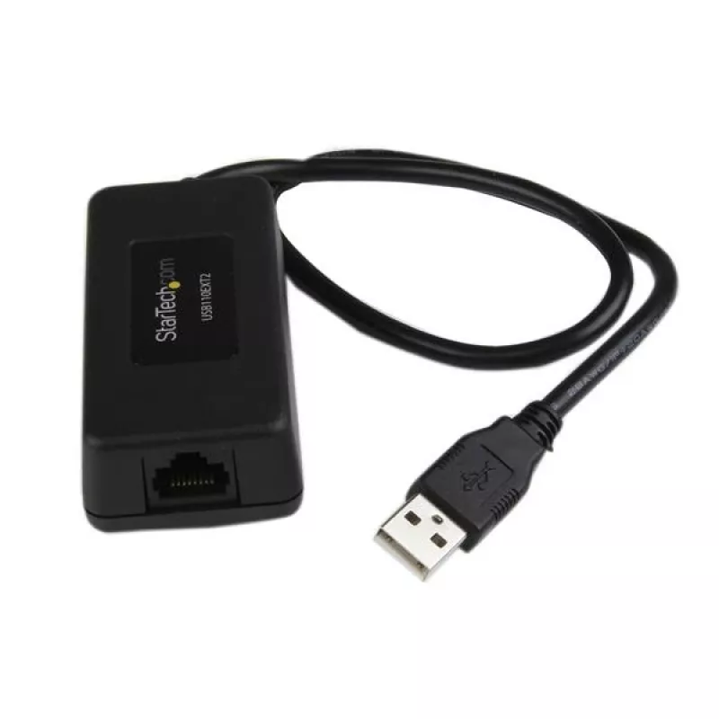 Extensor Ethernet USB sobre Cat5 / Cat6 de 1 porta StarTech.com – até 131 ft (40 m)