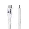 Cabo de carregamento USB-A para USB-C de 3m (9.8ft) StarTech.com, carregar e sincronizar, 3A, USB 2.0, revestimento TPE – cabo de carregamento USB branco